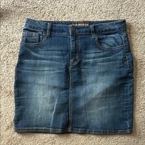 Bit & Bridle Denim Mini Skirt size 6